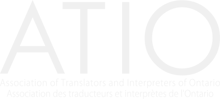 ATIO Association of Translators and Interpreters of Ontario logo